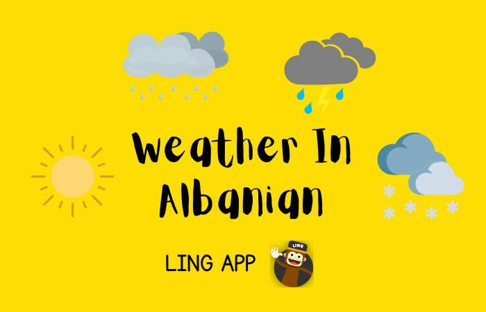 Weather In Albanian