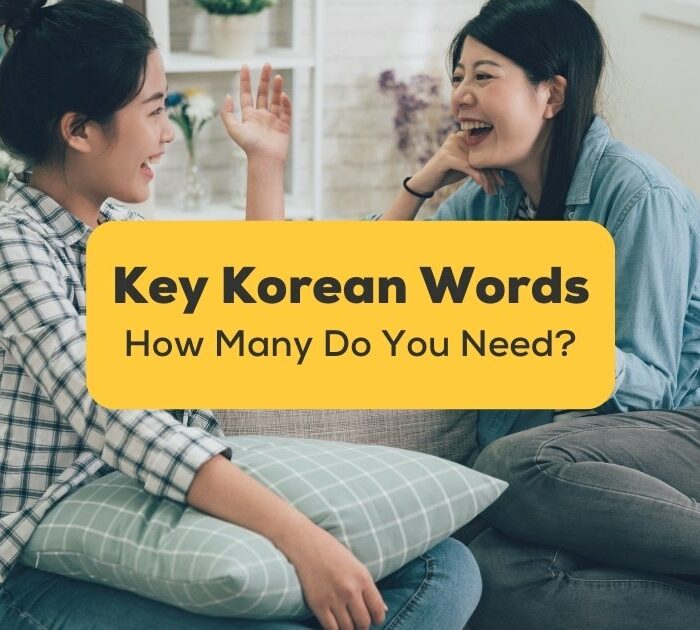 how many korean words do you need
