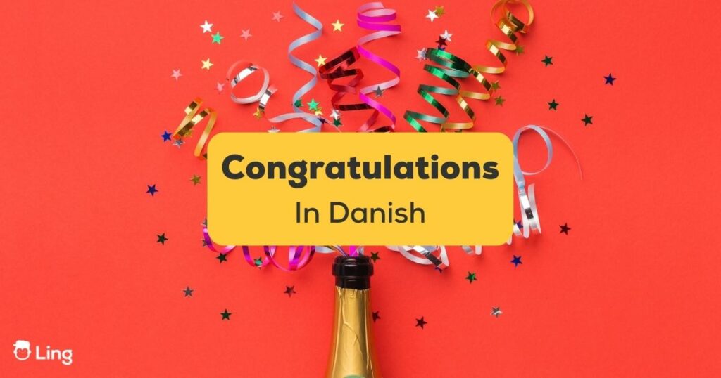 congratulations in Danish