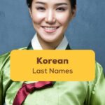 last names in korean