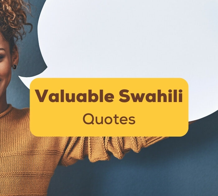 valuable swahili quotes