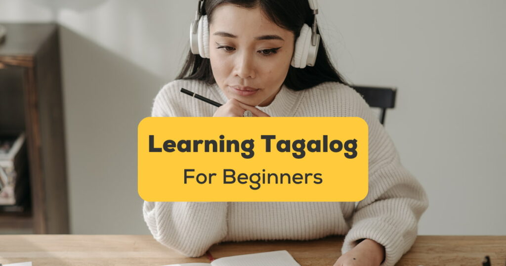learning Tagalog for beginners