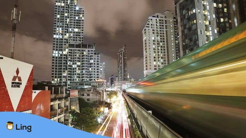 real estate vocabulary in Thai - building in bangkok