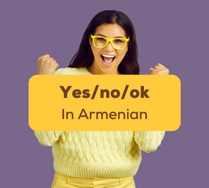 yes, no and ok in armenian