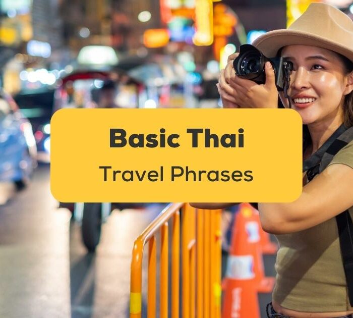 Basic Thai Travel Phrases-ling app
