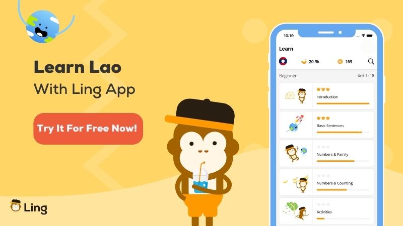 learn lao with the ling app