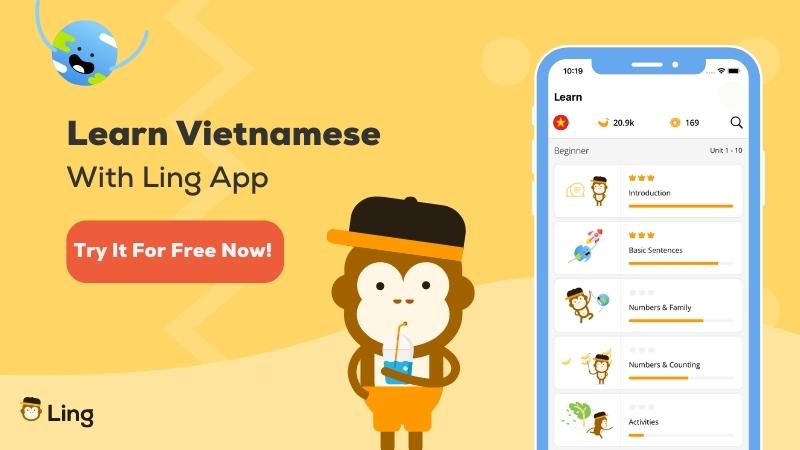 Learn vietnamese CTA