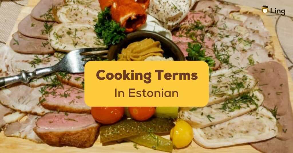 Cooking Terms in Estonian