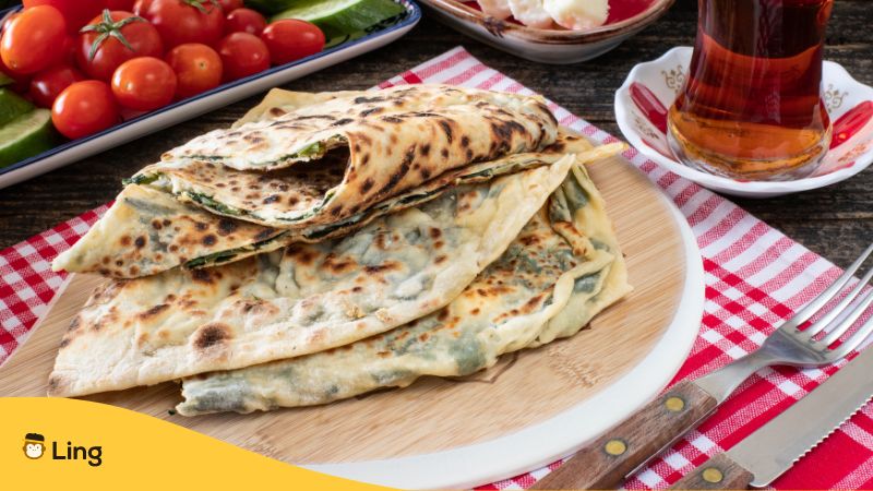 Gözleme -Turkish Foods & Beverages 