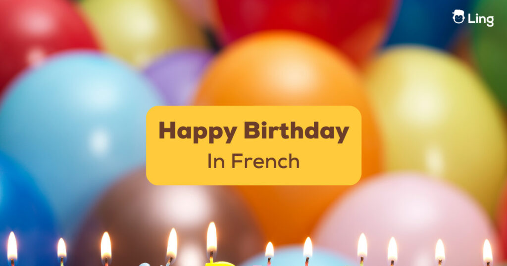 Happy Birthday In French