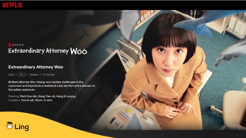 Korean shows on netflix-Ling-Extraordinary Attorney Woo