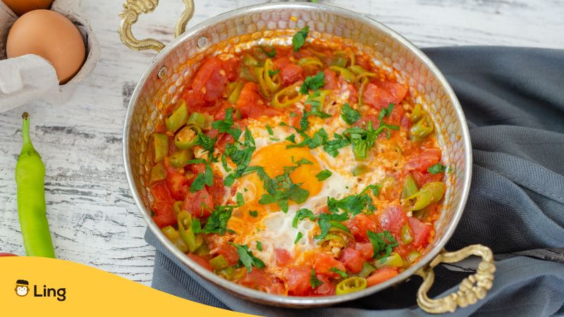 Menemen -Turkish Foods & Beverages 