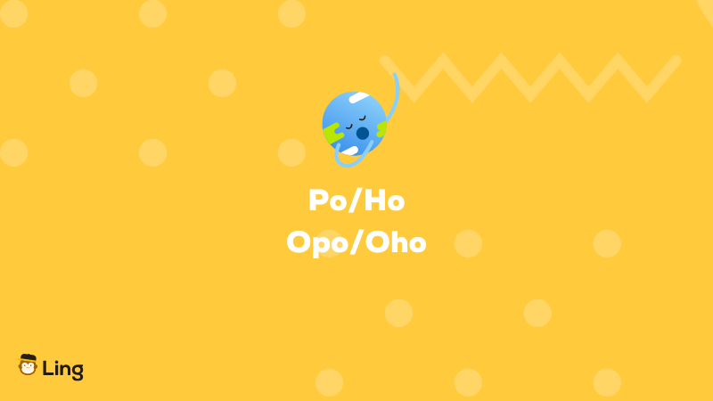 Tagalog Polite Words Po Ho Opo Oho