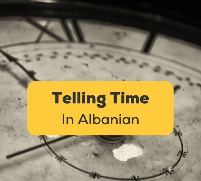 Telling time in Albanian Ling App