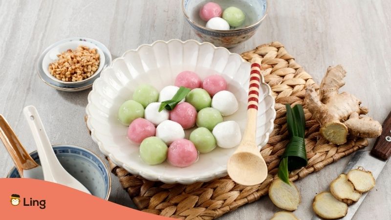 Traditional Cantonese Meals-Ling-Glutinous Rice Balls