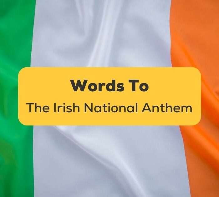 Words To The Irish National Anthem-ling app