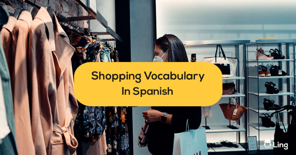 woman-shopping vocabulary in spanish