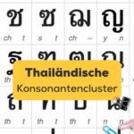 Thailändische Konsonantencluster lernen mit Ling App