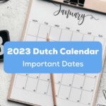 2023 Dutch calendar