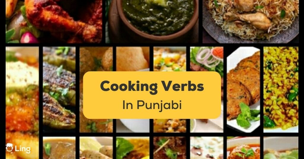 Cooking verbs in Punjabi Ling