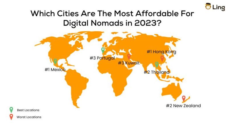 where do digital nomads want to live