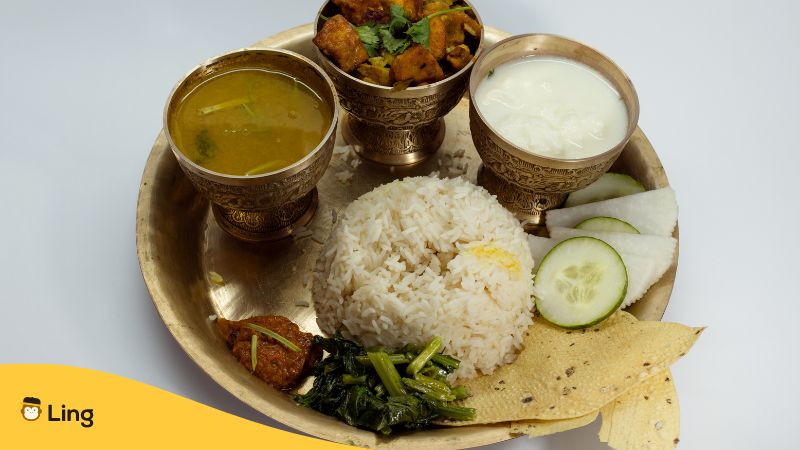 Flavors in Nepali_ling app_Learn Nepali_Nepali food