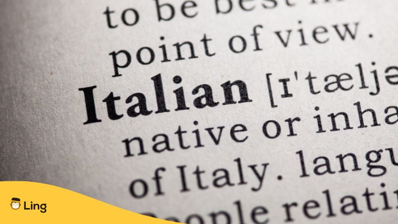 Italian Words Ling