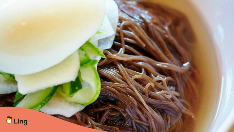 Korean food Naengmyeon