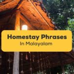 Malayalam homestay phrases