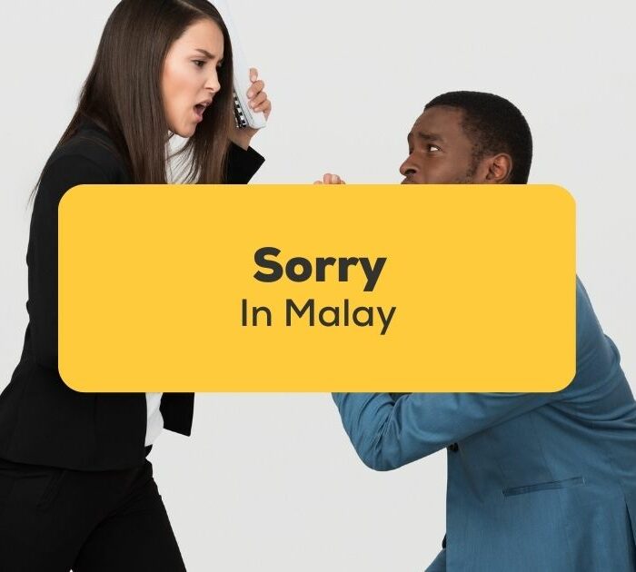 Sorry in Malay_ling app_learn Malay_colleagues apologizing