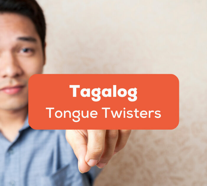 Tagalog Tongue Twisters - A photo of an Asian man