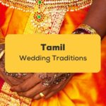 Tamil Wedding Traditions_ling app_learn tamil_bride in tamil wedding saree