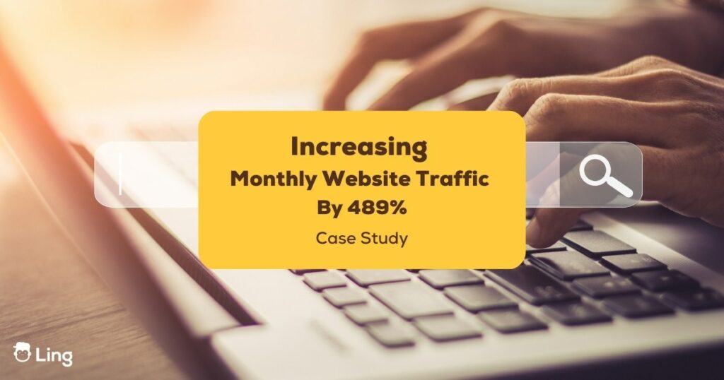 increasing monthly website traffic
