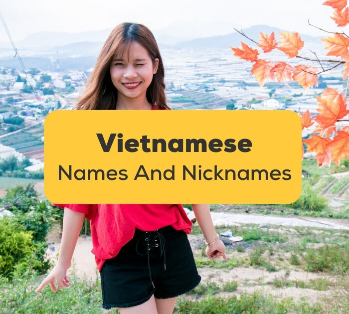 Vietnamese Girl with Vietnamese Names and Nicknames