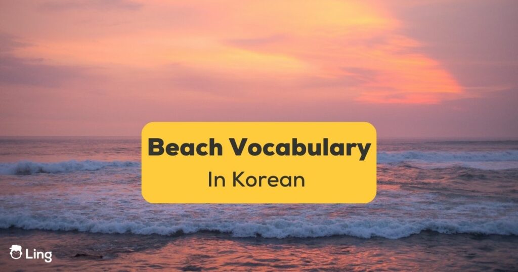 Exploring 35+ Korean Beach Vocabulary Ling