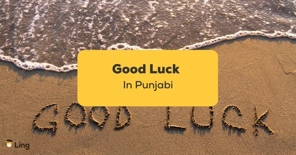 Good Luck In Punjabi_ling app_learn punjabi_Good Luck Seashore