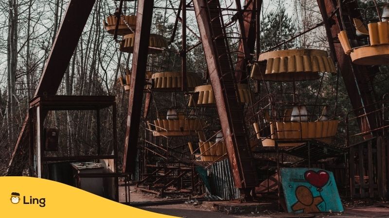 Haunted Places In Malaysia. Abandoned Theme Park Ride.
