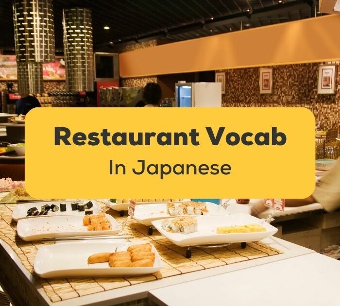 Japanese Vocabulary For The Restaurant - Ling