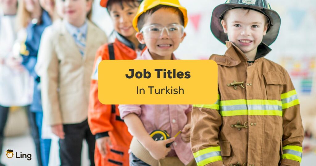 Job titles in Turkish - Ling