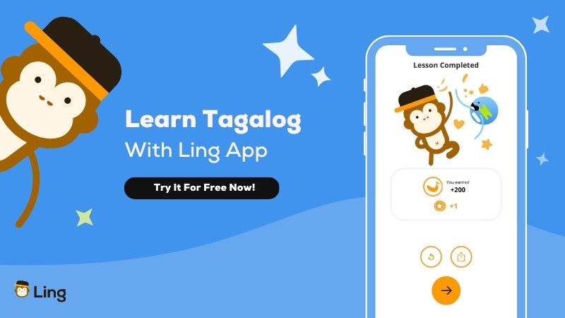 Learn Tagalog with Ling App now!
