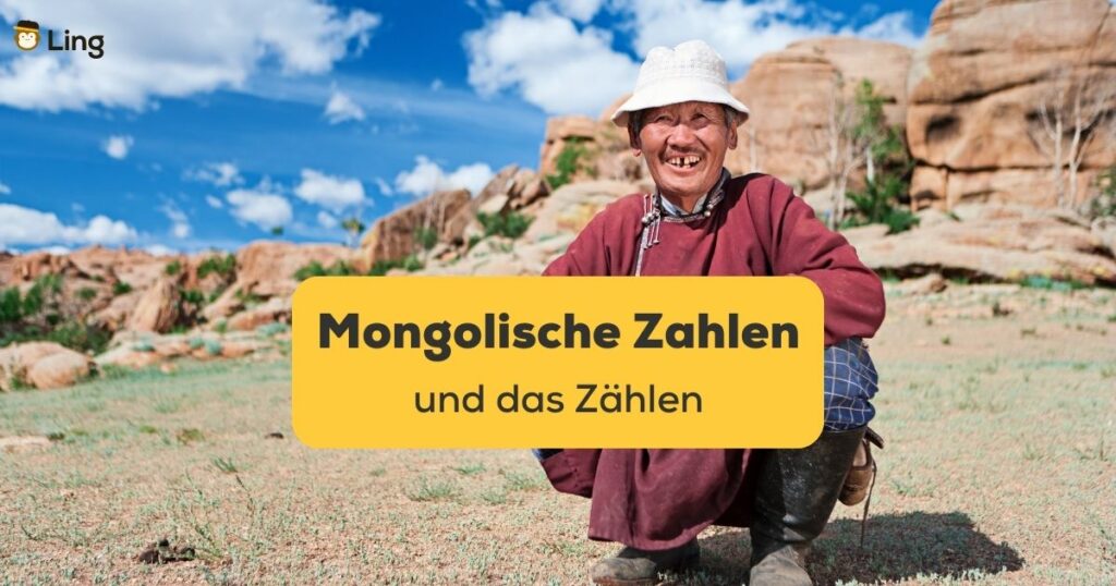 Titelbild: Mongolische Zahlen und das Zählen