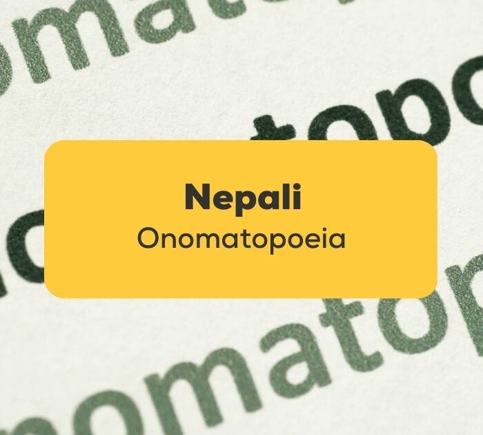 Nepali Onomatopoeia ling app_learn nepali_Title Onomatopoeia