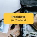 Packliste für Thailand
