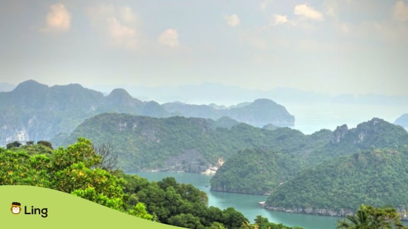 Stunning Places In Vietnam ling app Cat Ba Island