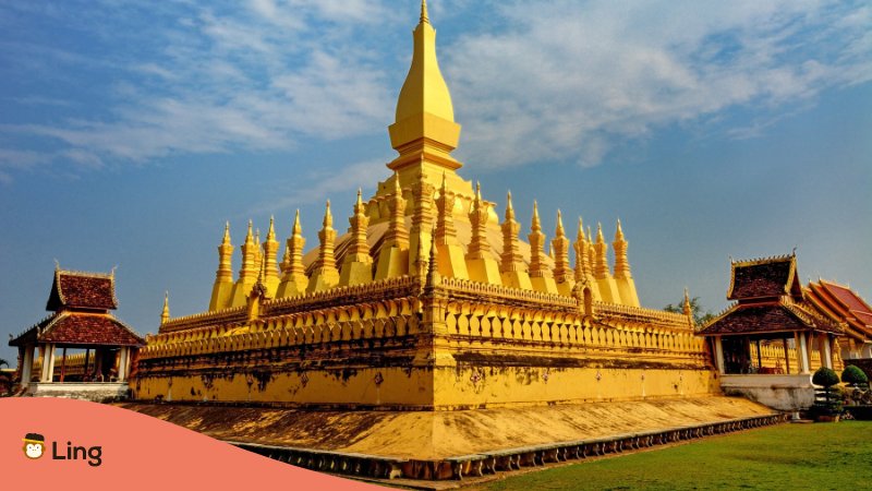 Summer vacation in Laos - pagoda