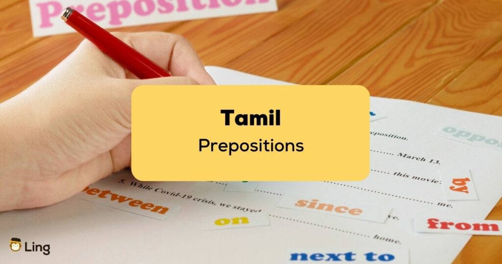 Tamil Prepositions_ling app_learn tamil_Preposition Quiz