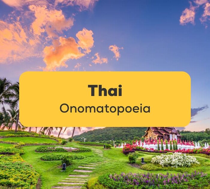 Thai onomatopoeia
