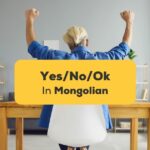 Yes/No/Ok in Mongolian Ling App