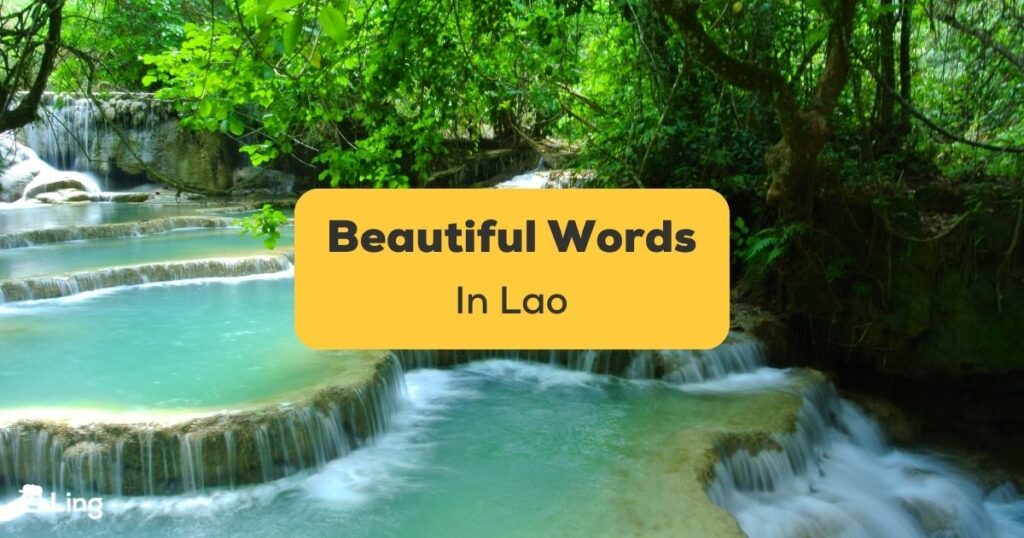 Beautiful Lao Words Ling app
