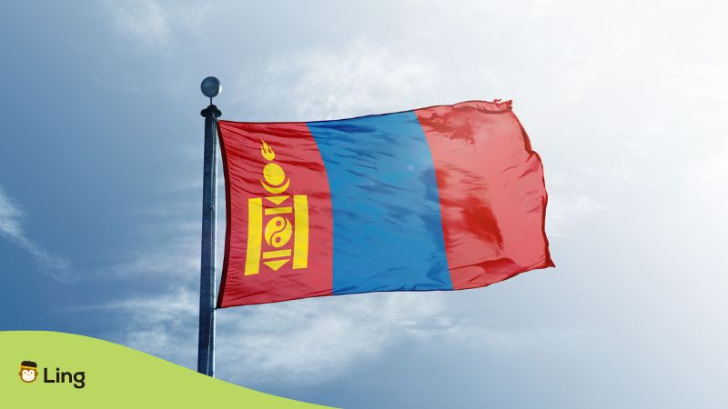 The colorful Mongolian Flag is a great example of the importance of specific colors in our world